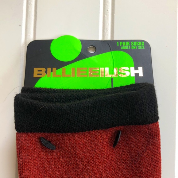 Billie Eilish Photo Crew Socks - Picture 2 of 5